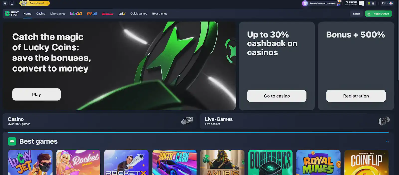 Lucky Star online casino